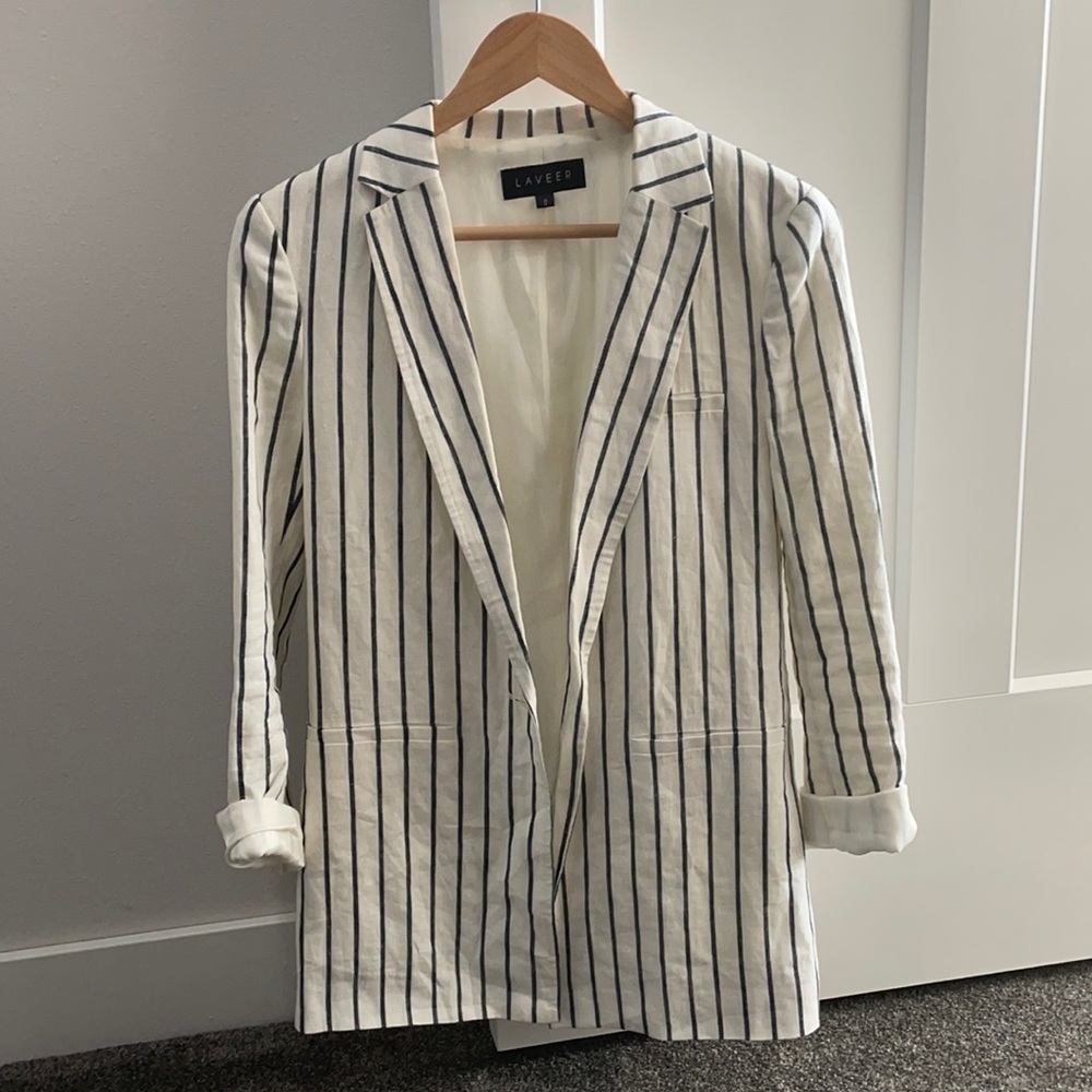 Laveer Striped Blazer